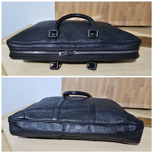 Louis Vuitton Infini Damier Graphite Porte-Documents Voyage Business Bag - Picture 7 of 11